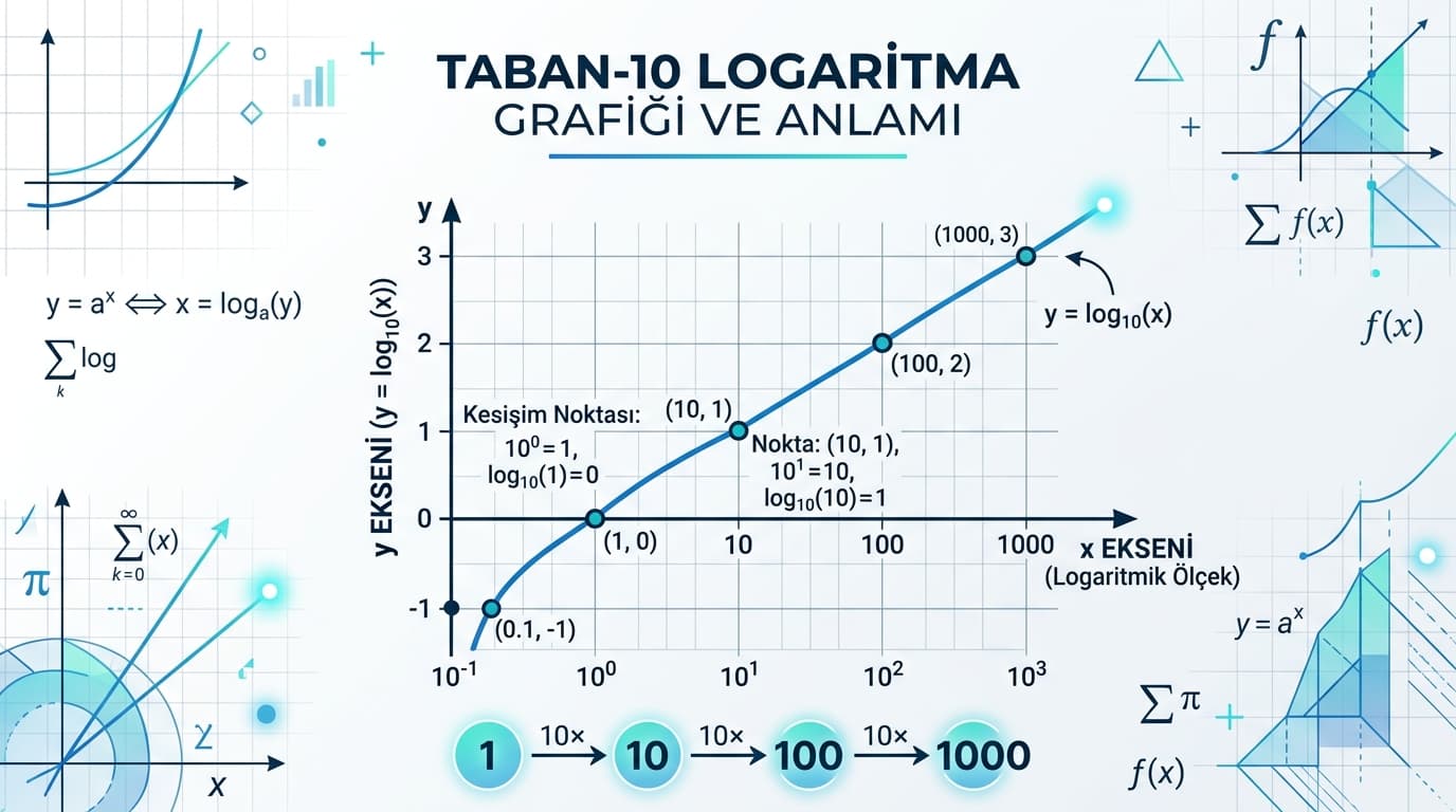 Onluk Logaritma (log) Nedir?