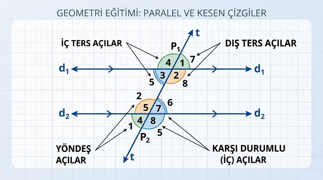 Kesişen Doğrular Nedir?