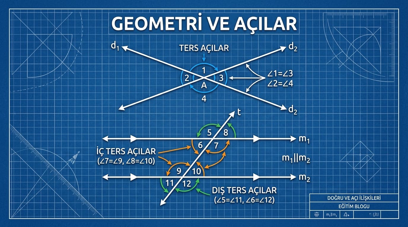 Ters Açılar Nedir?