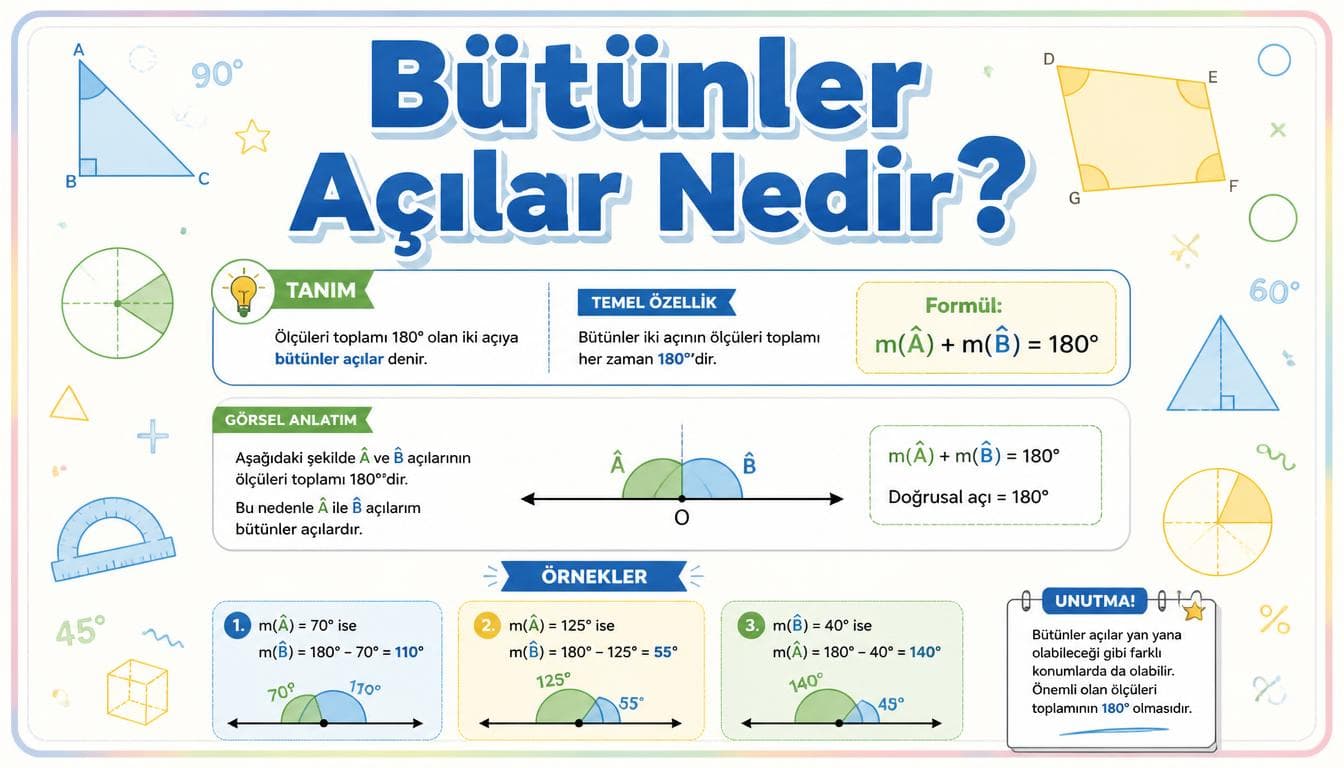 Bütünler Açılar Nedir?