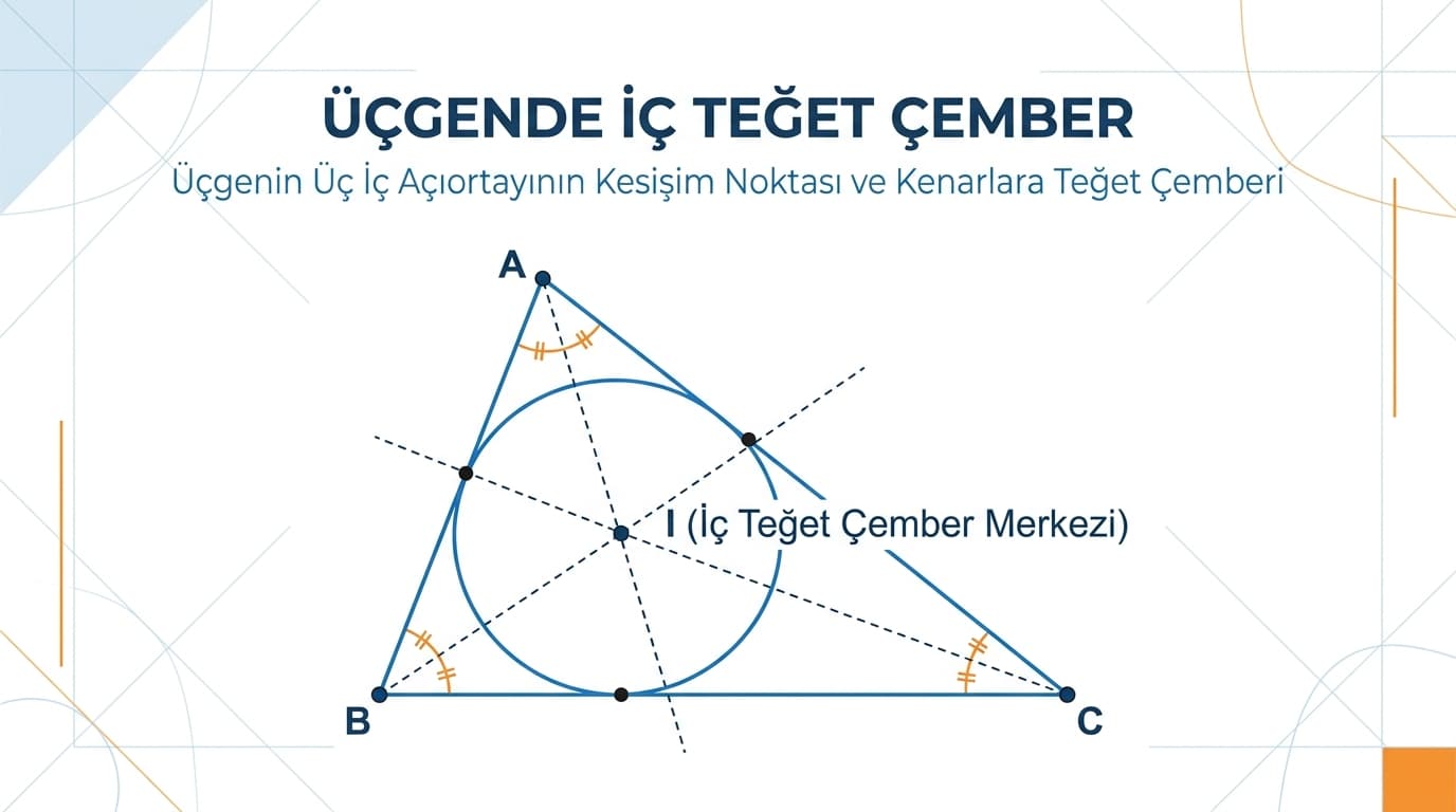 İç Teğet Çemberin Merkezi Nedir?