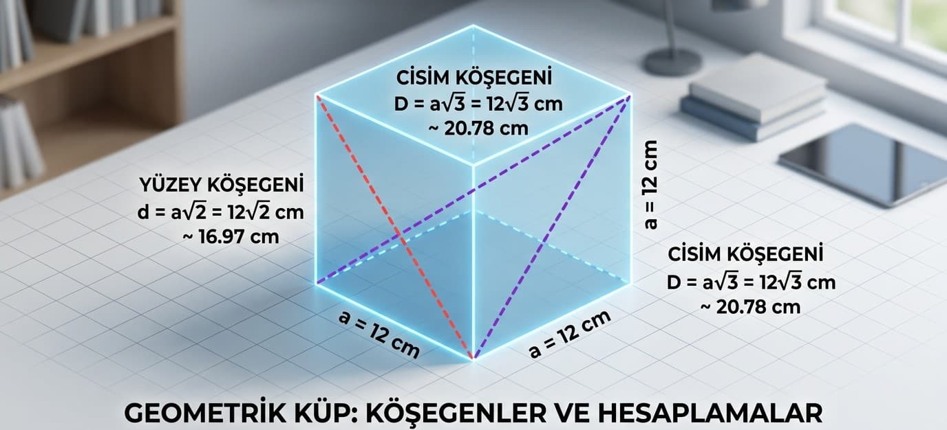 Küp Nedir? (Alan, Hacim)