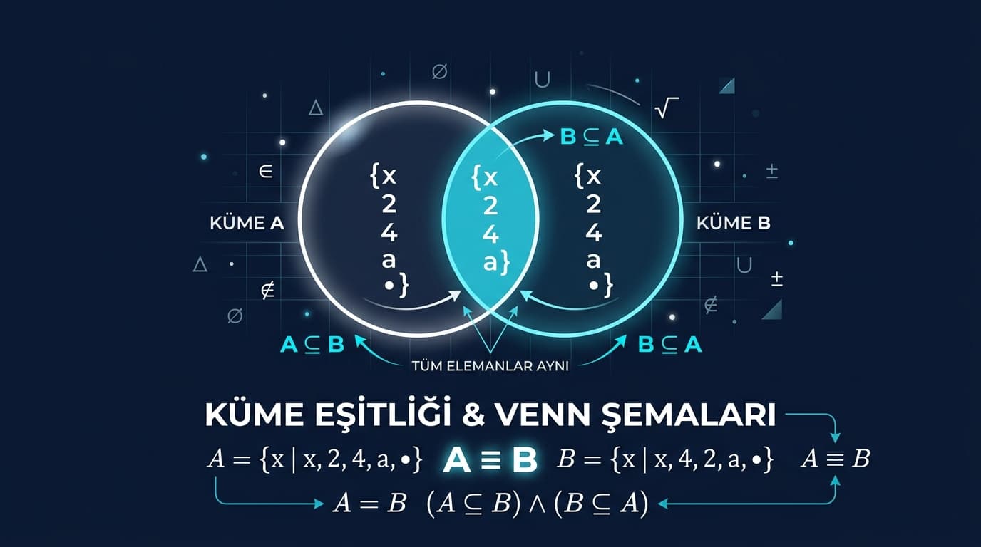 Eşit Küme Nedir?