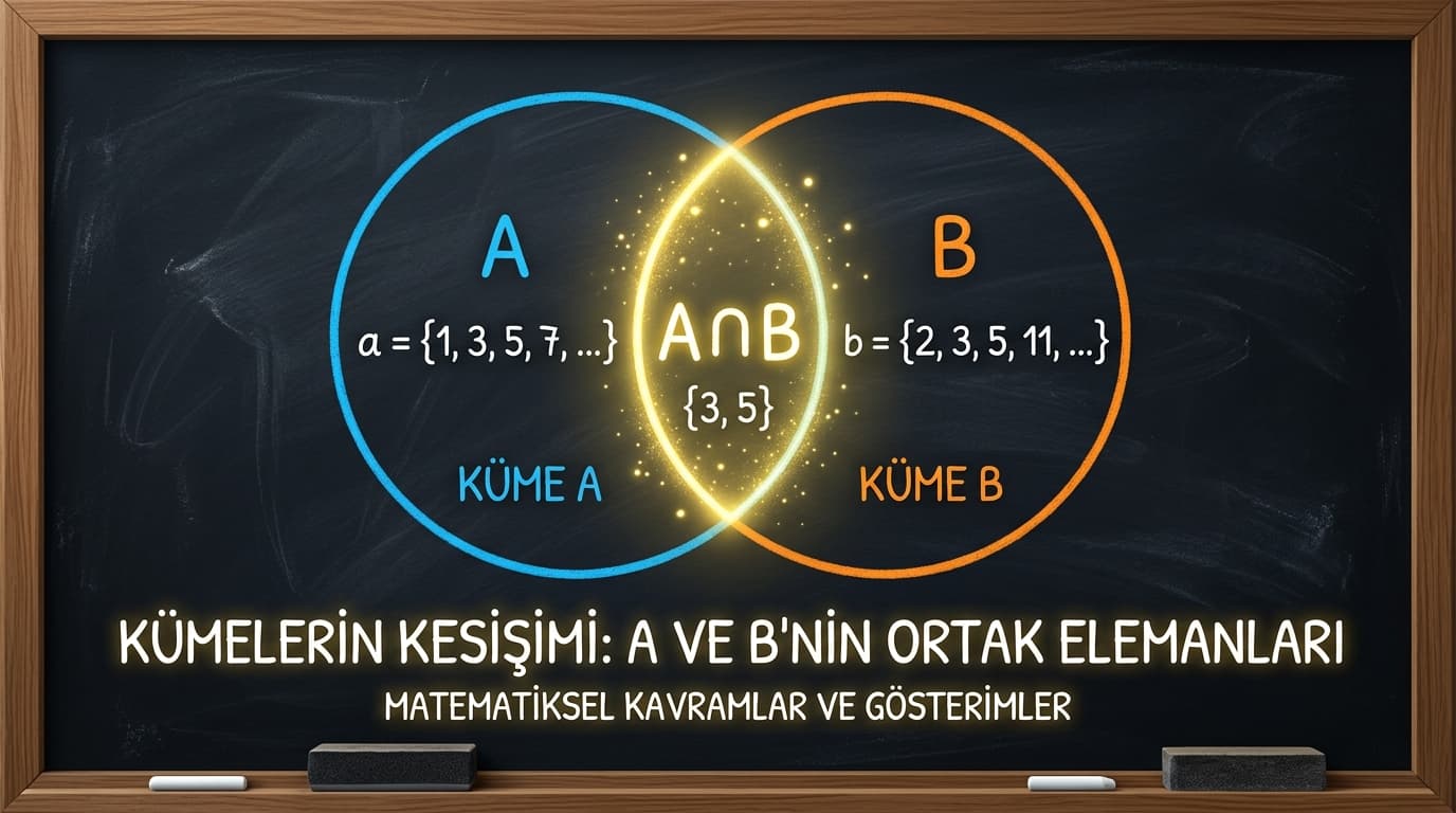 Kümelerde Kesişim İşlemi Nedir?