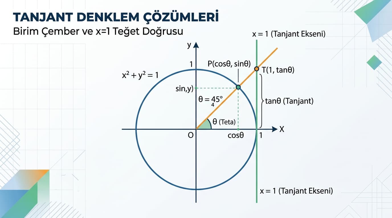 Tanjant Denklemleri Nasıl Çözülür?