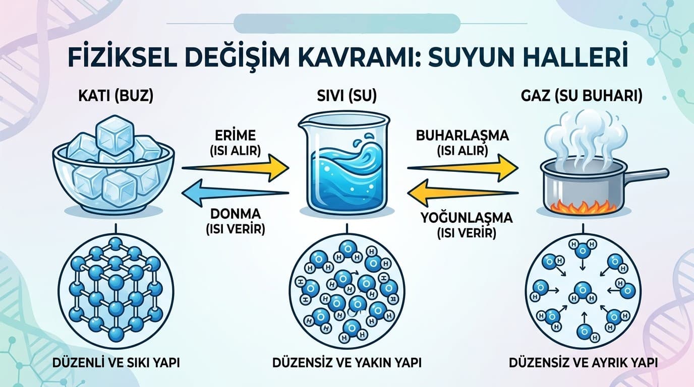 Fiziksel Değişim Nedir?