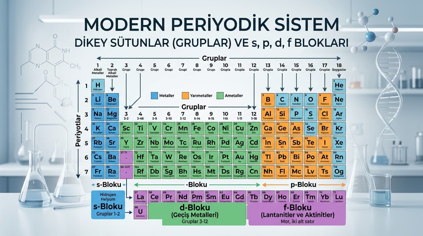Grup Nedir? (Periyodik Sistemde)