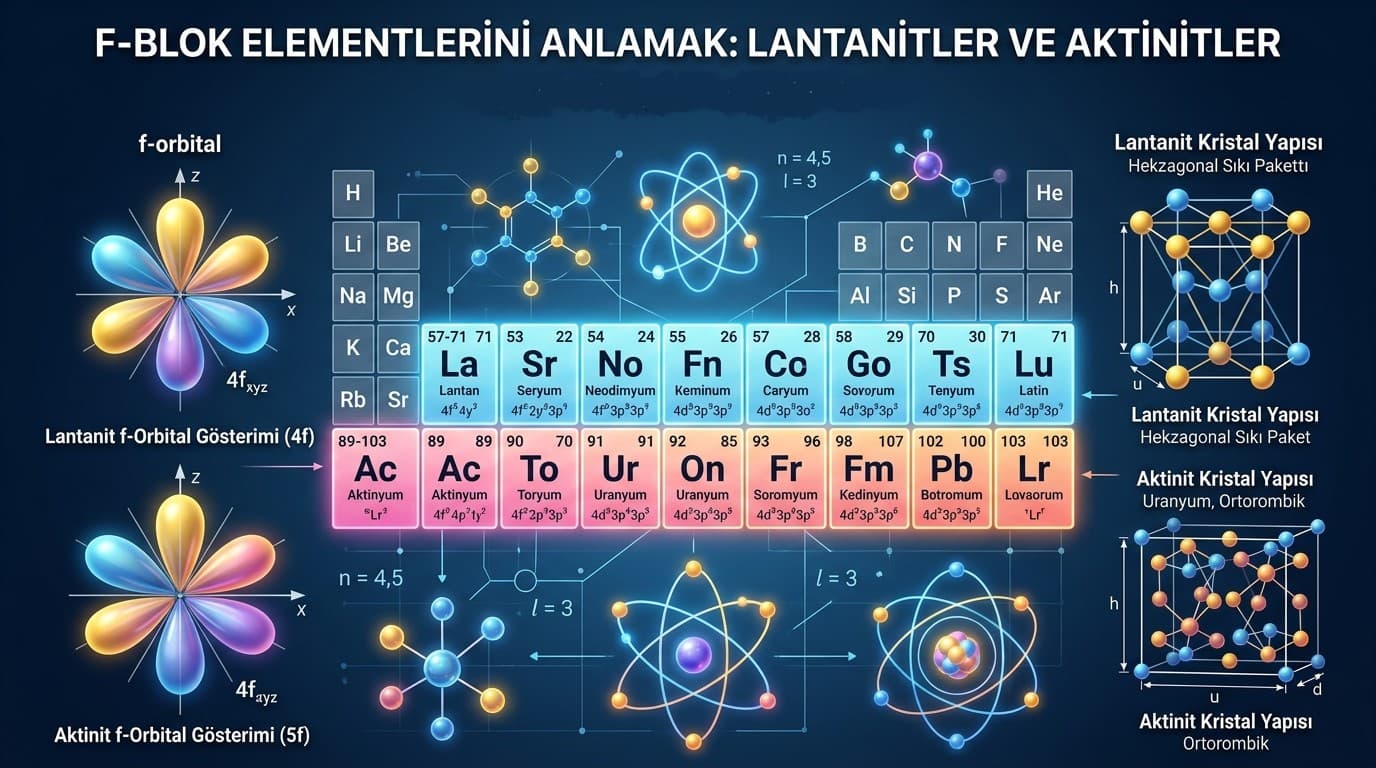 Lantanitler ve Aktinitler Nedir?