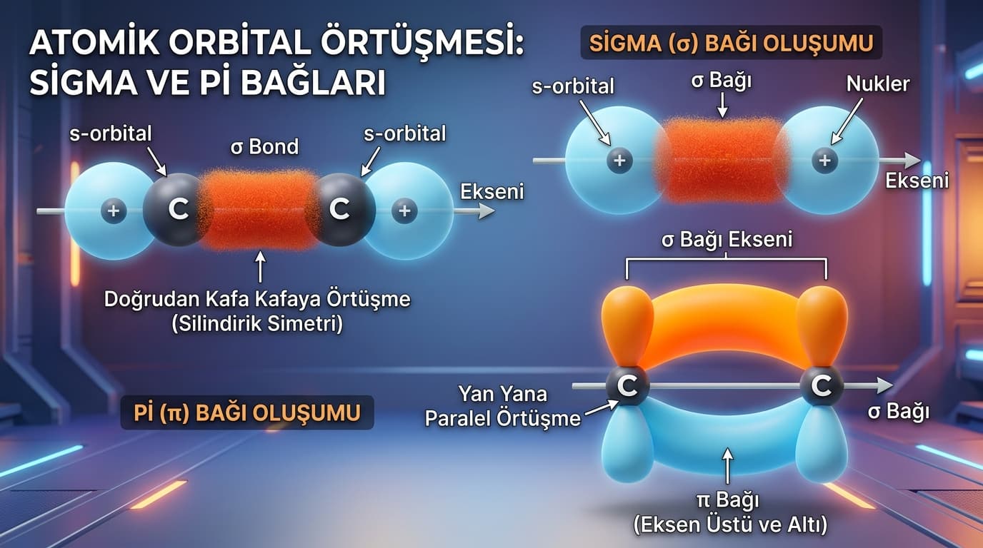 Sigma ve Pi Bağları Nedir?