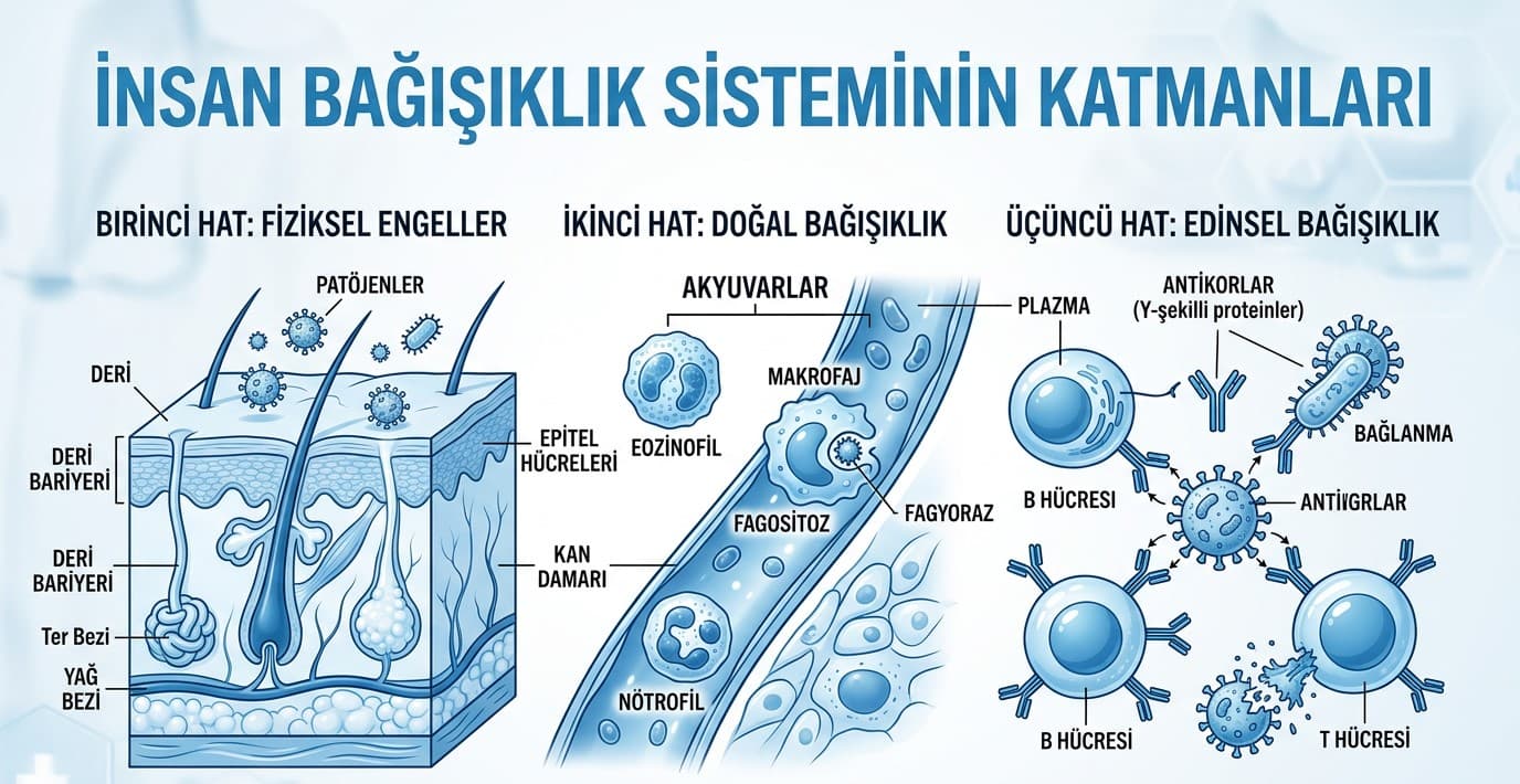 Vücudumuzun Görünmez Kalkanı: Bağışıklık Sistemini Sınıflandırma Rehberi