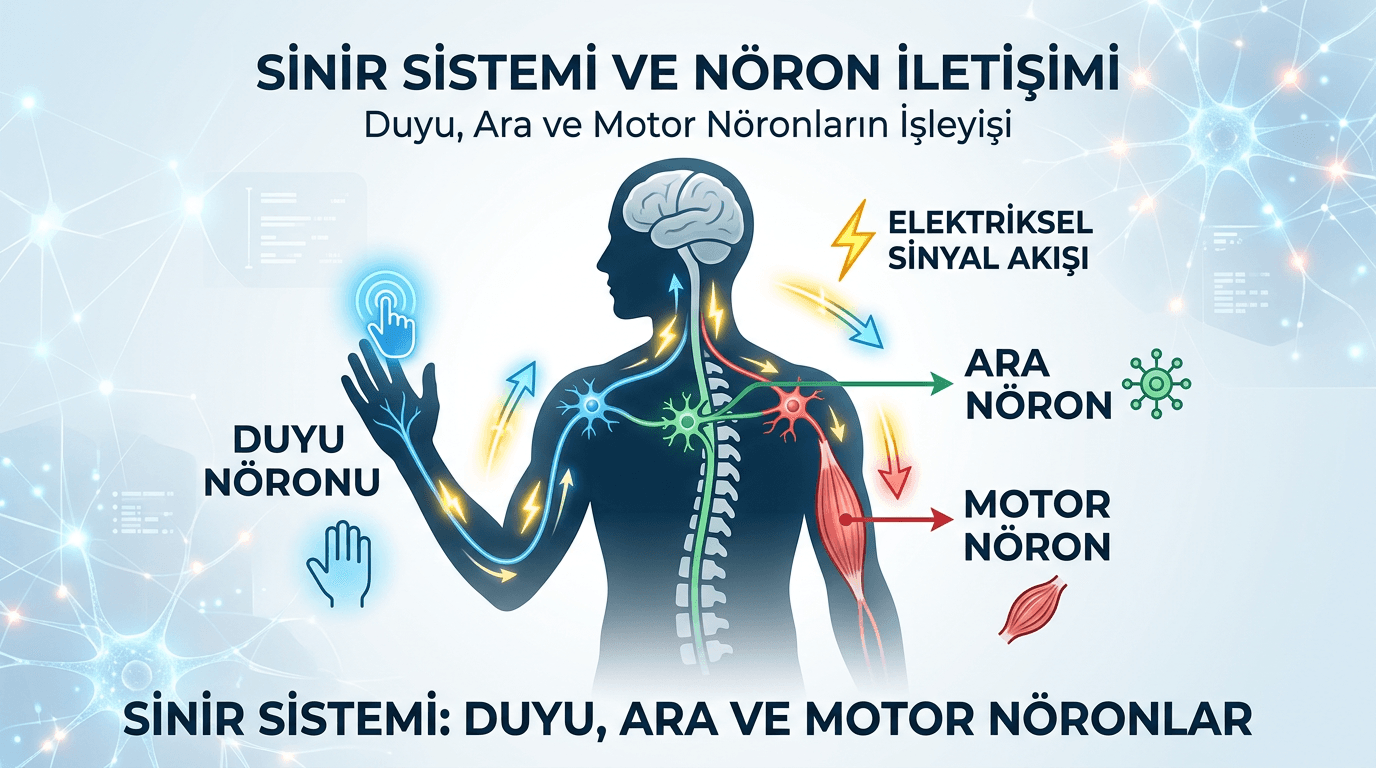Vücudumuzun İletişim Ağı: Sinir Sisteminin Yapısını ve İşleyişini Keşfedelim