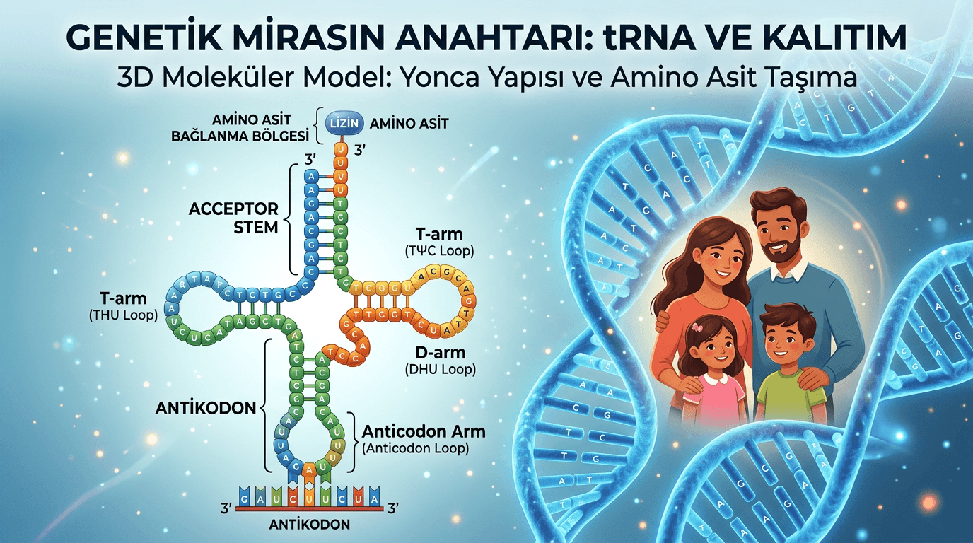 Hayatın Çevirmeni: tRNA Nedir ve Canlılık İçin Neden Önemlidir?