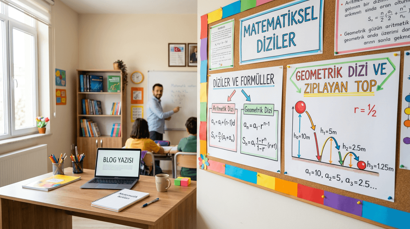 Sayıların Dansı: Aritmetik ve Geometrik Dizileri Keşfediyoruz