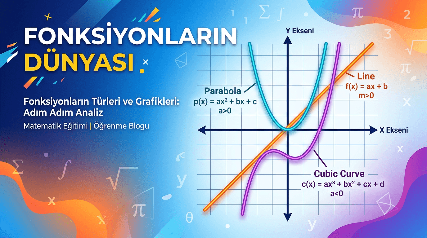 Doğrusal ve Karesel Fonksiyonlardan Polinomlara: Matematiğin Büyük Ailesini Tanıyalım