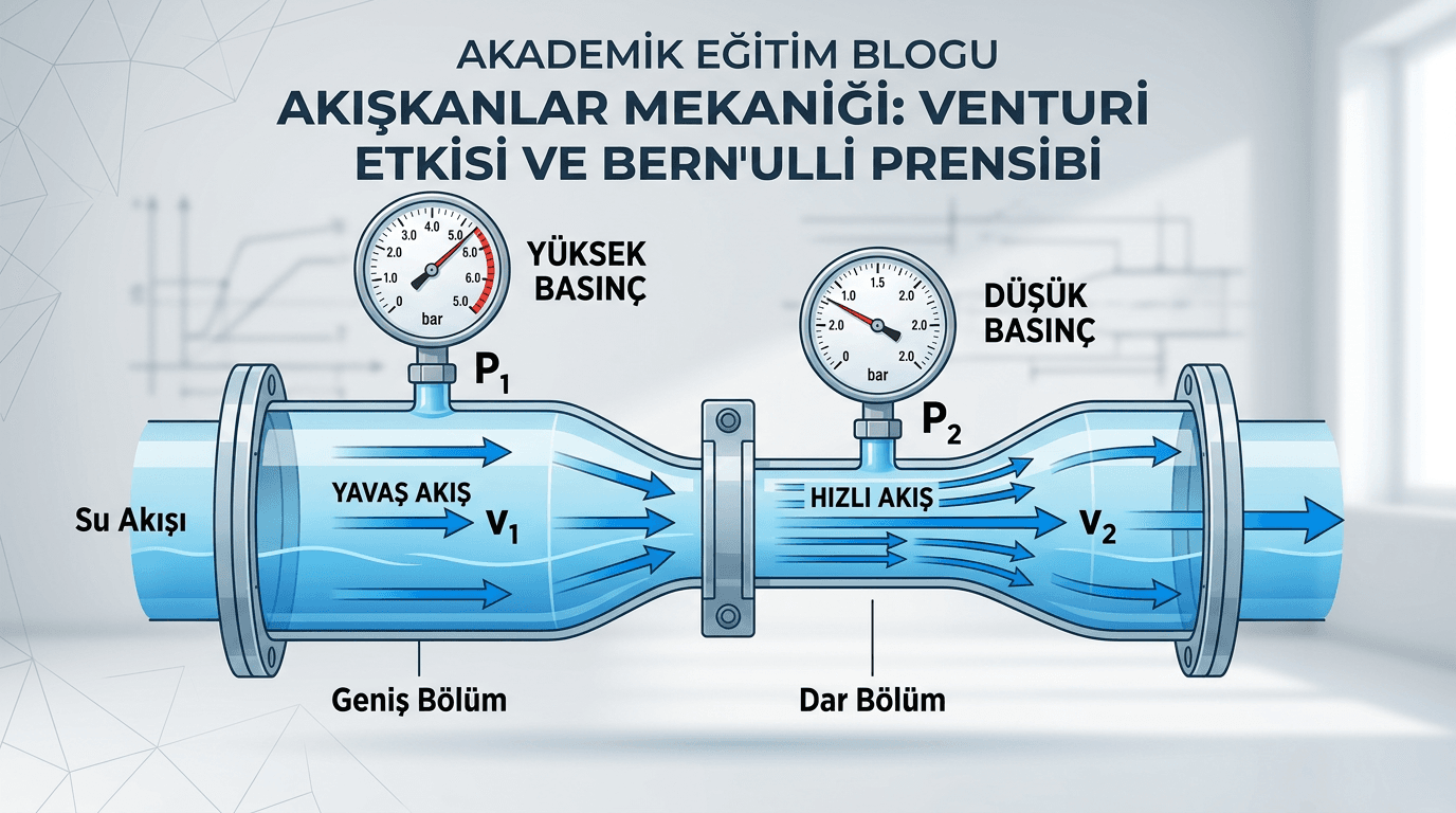 Akışkanların Gizemli Dünyası: Kesit Alanı, Sürat ve Basınç Arasındaki İlişki