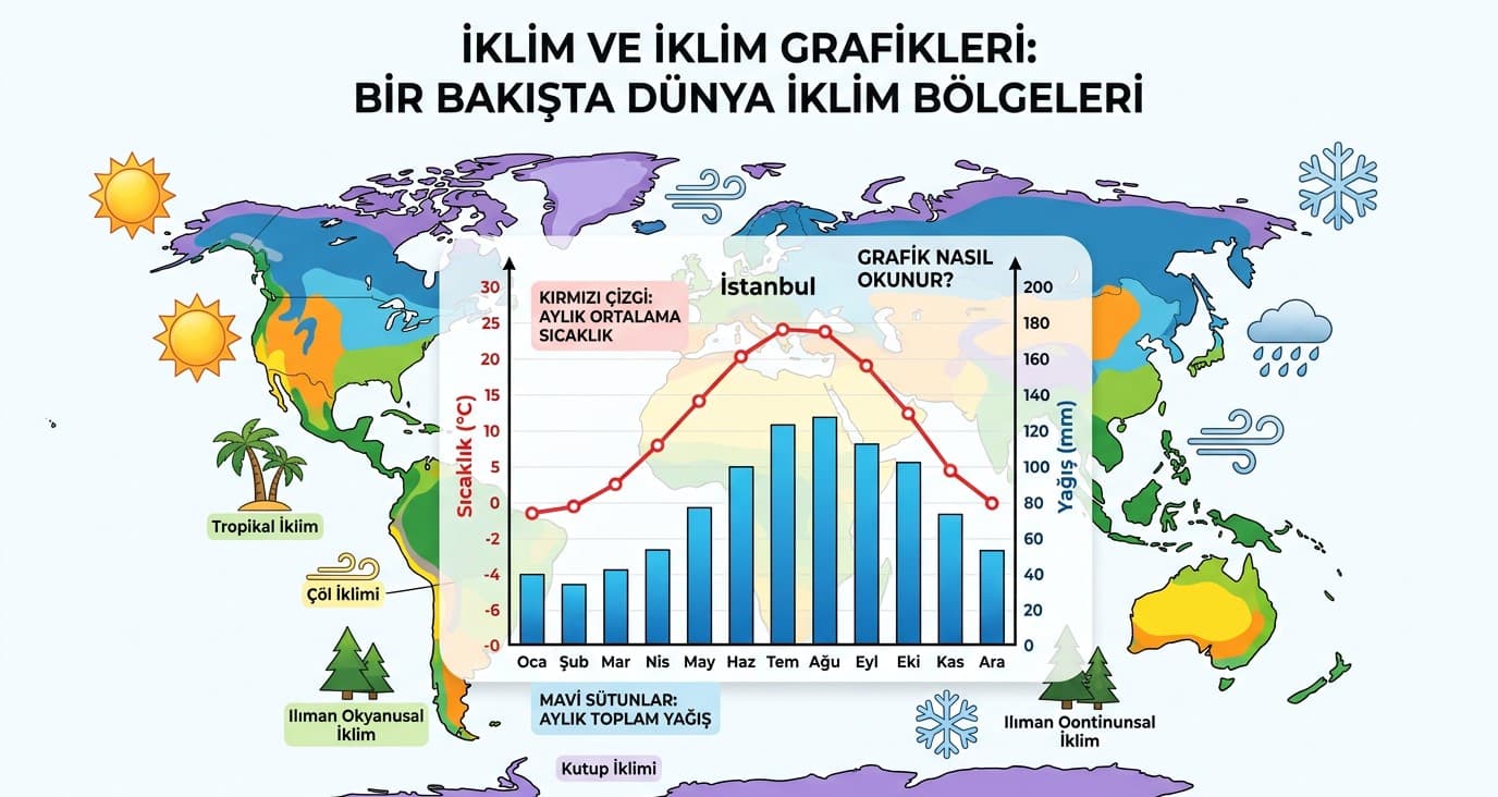 İklimin Dili: Verilerle Türkiye ve Dünya İklimlerini Görselleştirme Rehberi