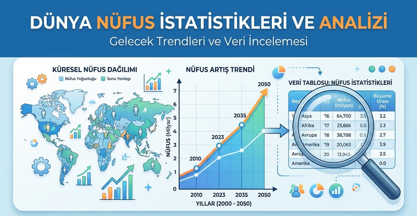 Nüfus Değişimini Tablo ve Grafiklerle Okuma Rehberi
