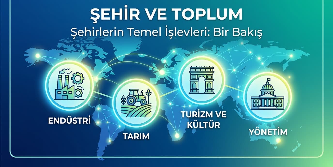 Şehirlerin Kimliği: Türkiye ve Dünyada Yerleşmelerin Fonksiyonel Yolculuğu
