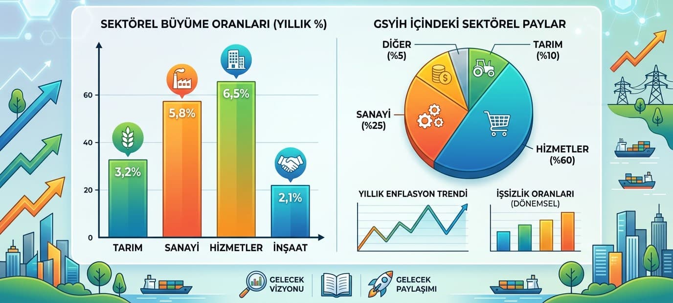 Türkiye Ekonomisini Verilerle Okumak: Sektörel Analiz ve Görselleştirme Teknikleri