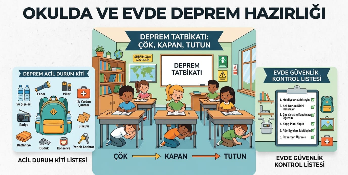 Mekâna Özgü Afet Bilinci: Nerede, Nasıl Korunmalıyız?