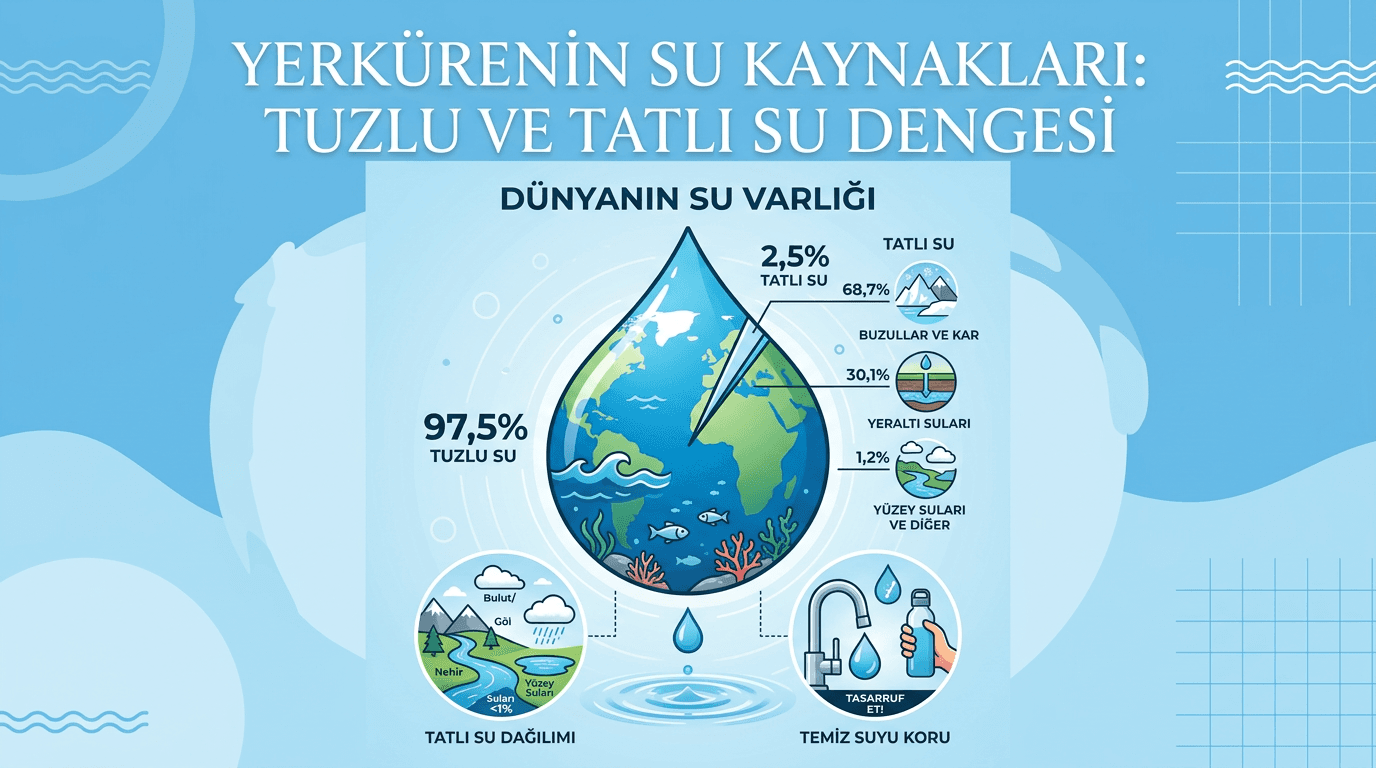 Mavi Gezegenin Hazinesi: Yeryüzündeki Su Kaynaklarını Tanıyalım ve Koruyalım