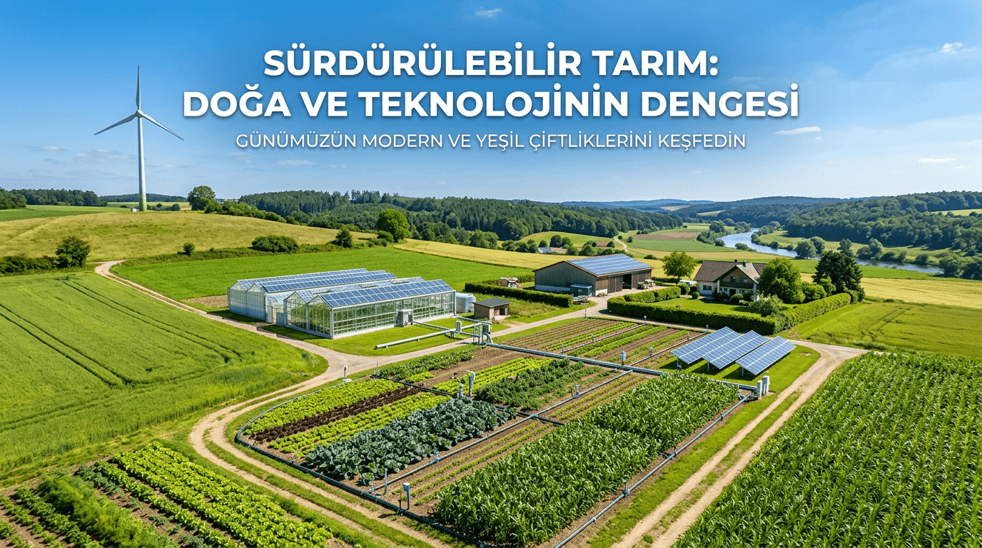 Dünya ve Türkiye’de Sürdürülebilir Tarım Uygulamaları