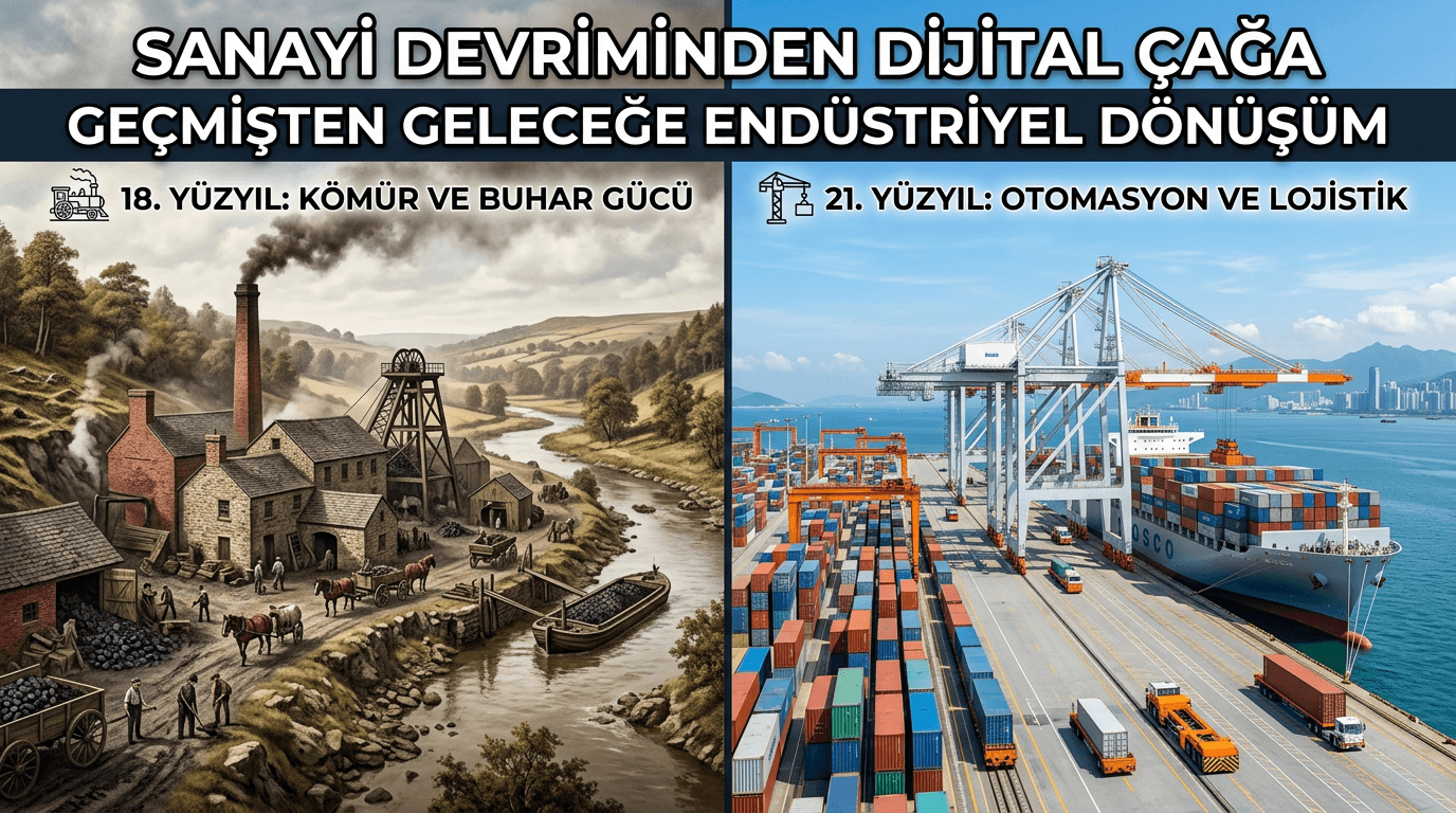 Coğrafya ve Sanayi: Ülkelerin Sanayileşme Yolculuklarının Karşılaştırmalı Analizi