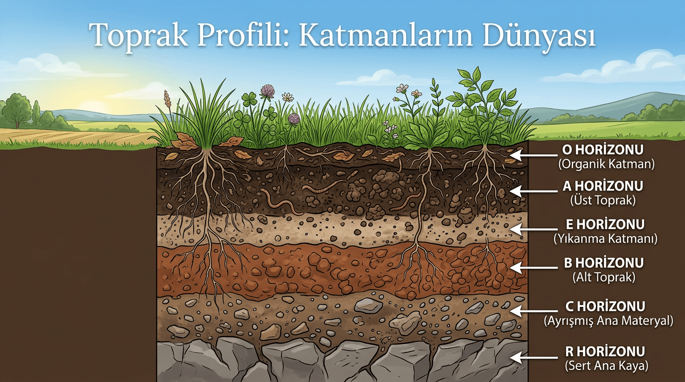 Toprak Oluşum Süreci ve Toprak Türleri