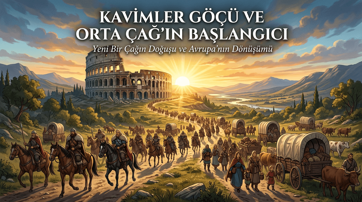 Tarihin Büyük Domino Taşı: Kavimler Göçü ve Dünyayı Değiştiren Büyük Hareketlilik