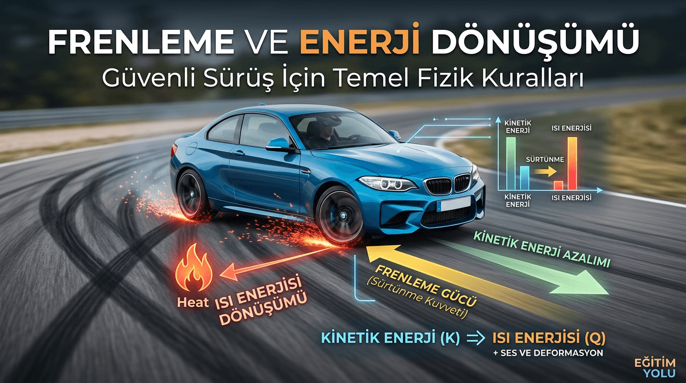 Sürtünme Kuvvetinin Yaptığı İş