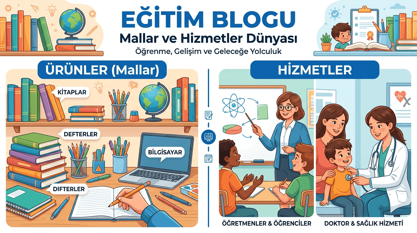 İhtiyaçlarımızı Nasıl Karşılarız? Mal ve Hizmet Dünyasını Keşfedelim!