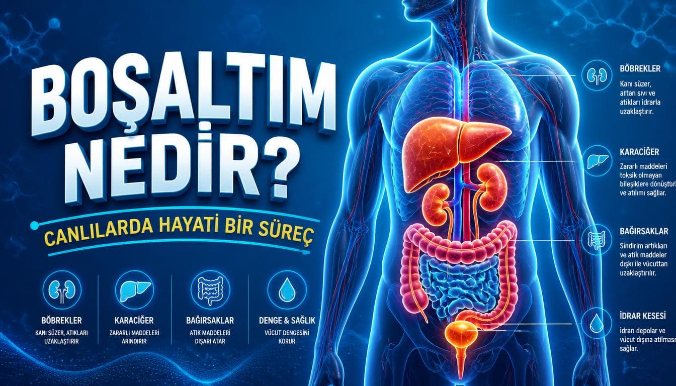 Boşaltım Nedir? Canlılarda Hayati Bir Süreç