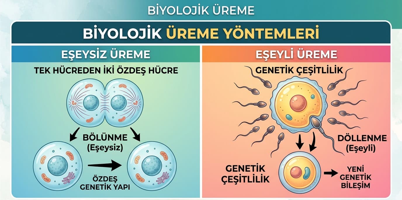 Üreme Nedir? (Eşeyli, Eşeysiz)