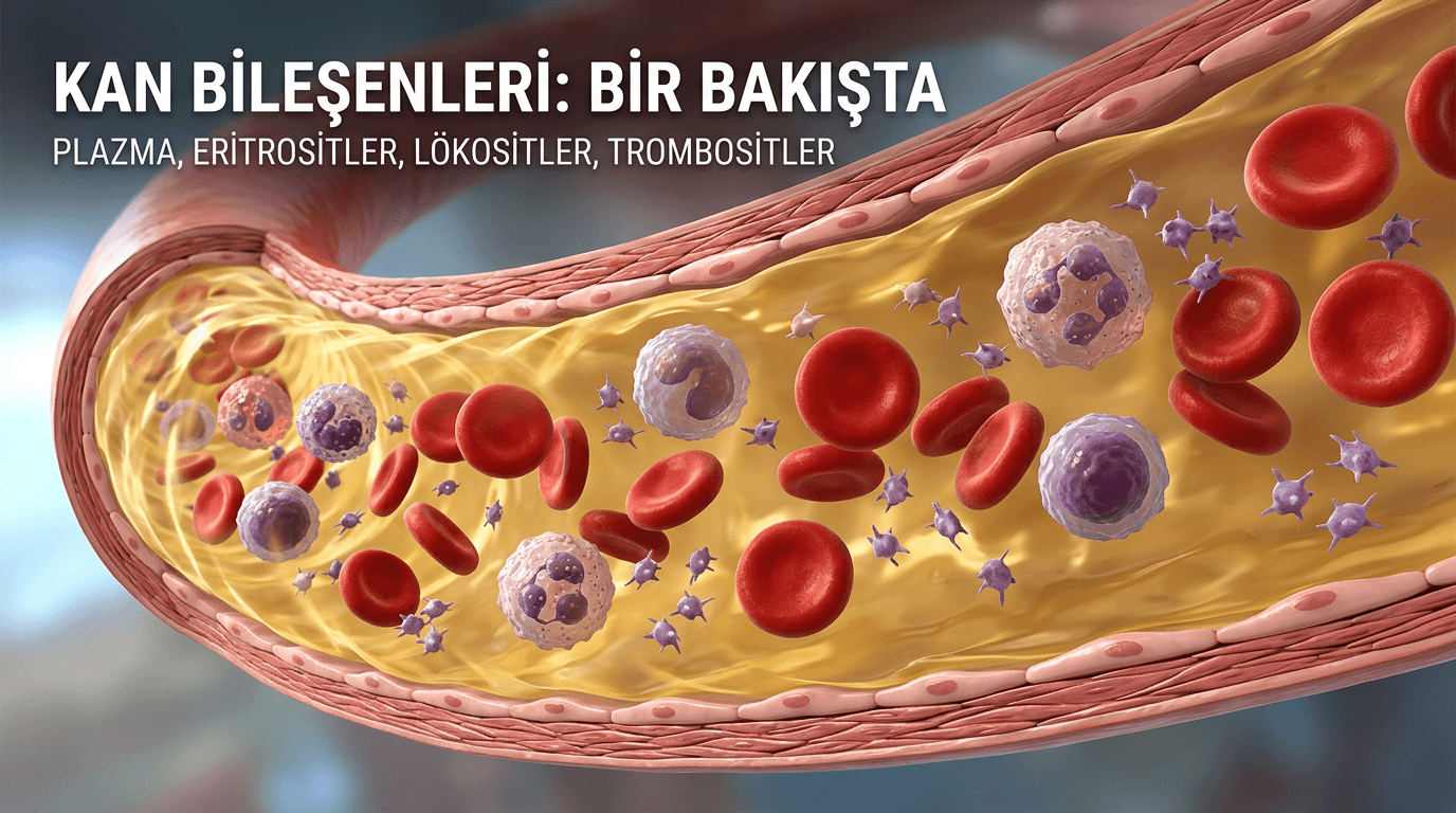 Kan Nedir? (Plazma, Kan Hücreleri: Alyuvar, Akyuvar, Kan Pulcukları)