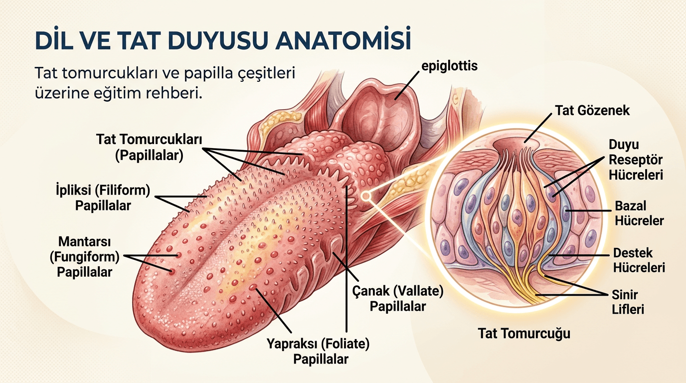 Dil Nedir? (Yapısı, Tat Alma)