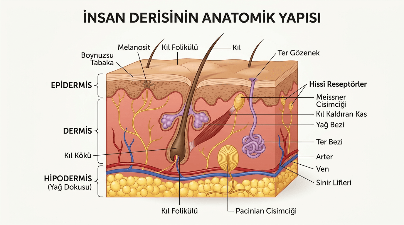 Deri Nedir? (Yapısı, Dokunma)