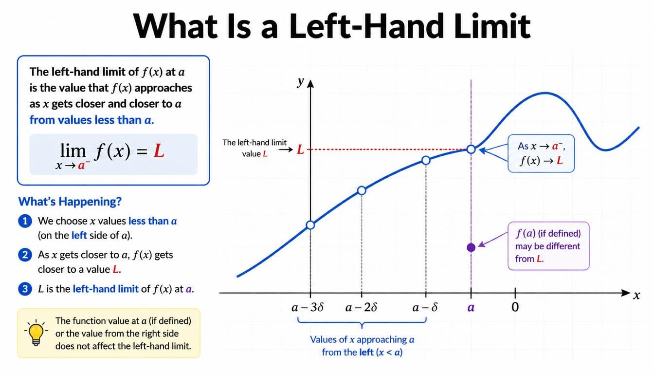 What Is a Left-Hand Limit?