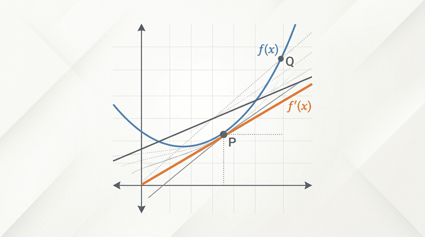 What is the slope of the tangent line?