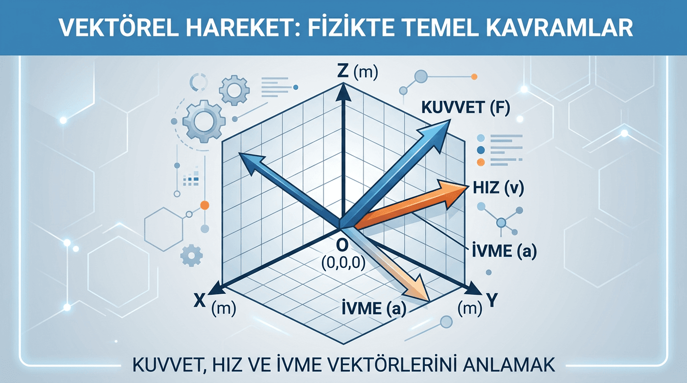 Vektörel Büyüklük Nedir? (Tanımı, Örnekler)