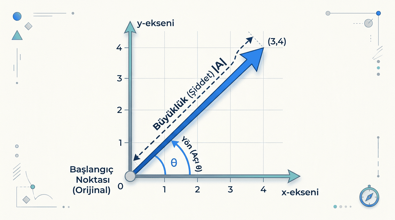 Vektör Nedir? (Tanımı, Özellikleri)