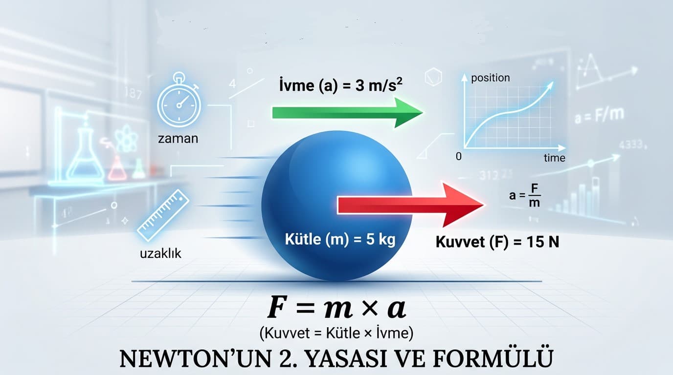 Temel Yasa Nedir? (F=ma, Newton'un 2. Yasası)
