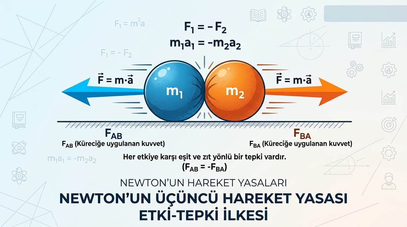 Etki-Tepki Yasası Nedir? (Newton'un 3. Yasası)