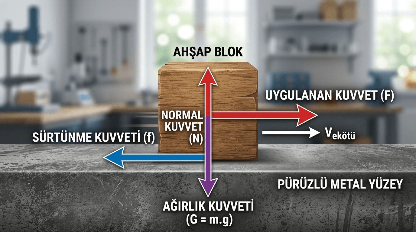 Sürtünme Katsayısı Nedir?