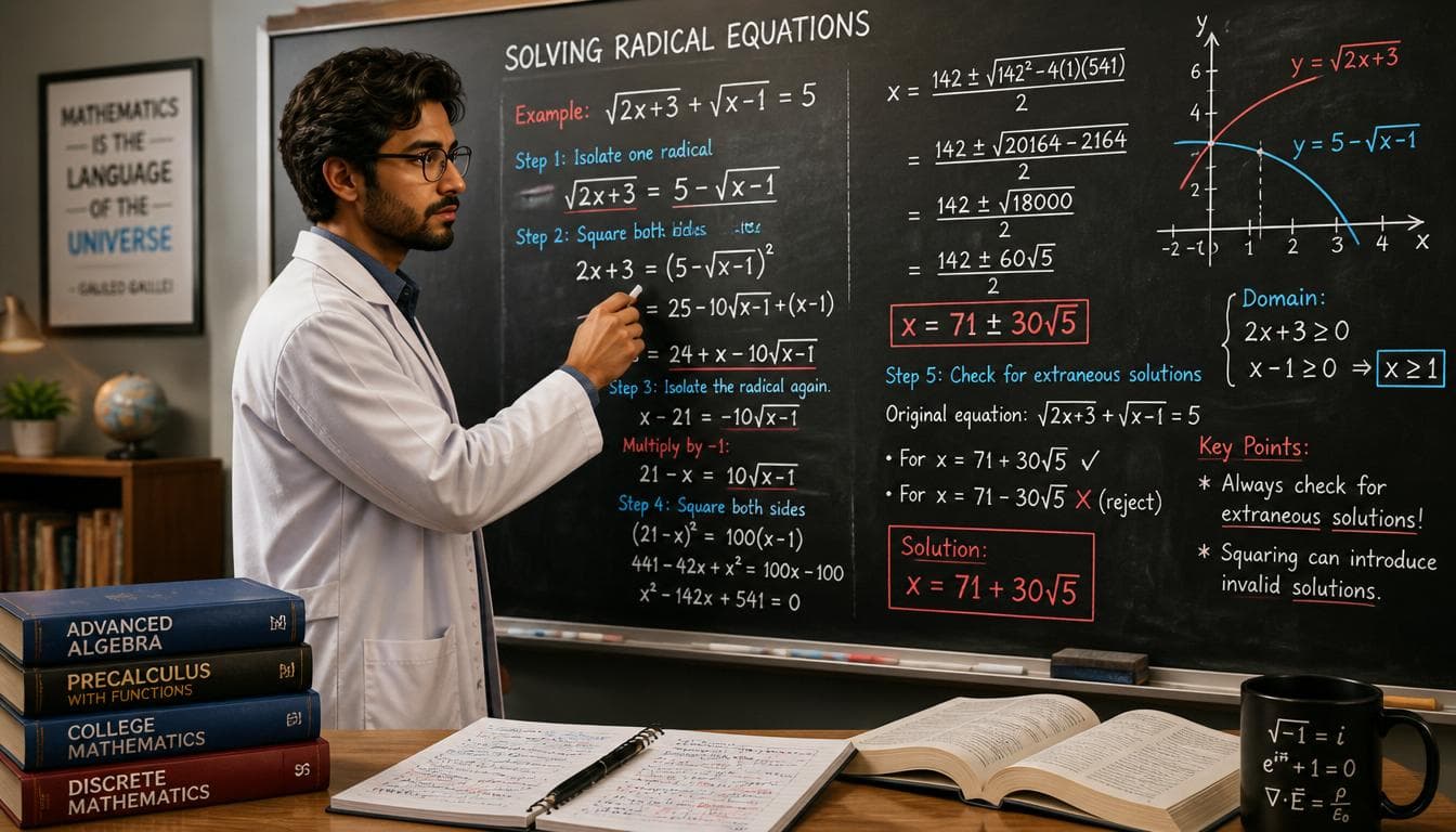 How Do You Solve Radical Equations?