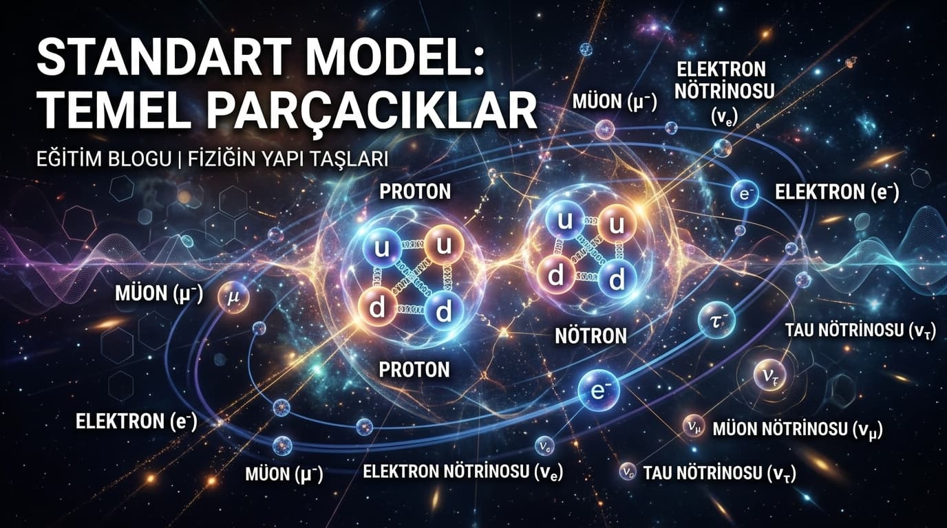 Temel Parçacıklar Nelerdir? (Kuarklar, Leptonlar)