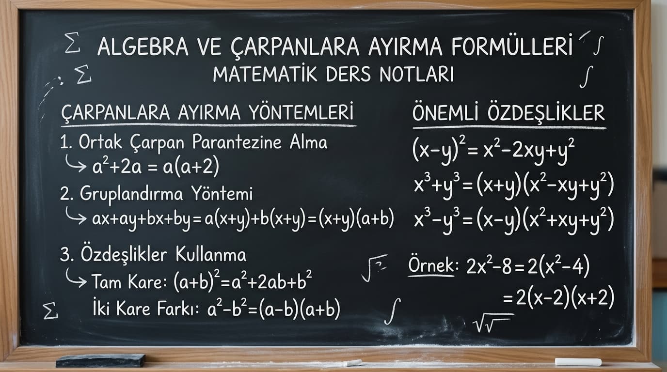 Gruplandırarak Çarpanlara Ayırma Nasıl Yapılır?
