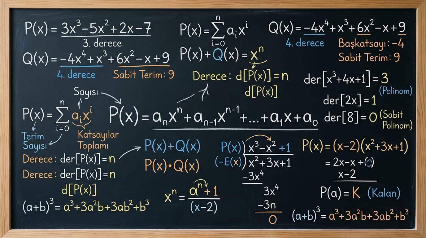Polinomun Derecesi Nedir?
