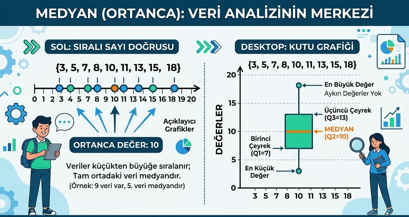 Medyan (Ortanca) Nedir?