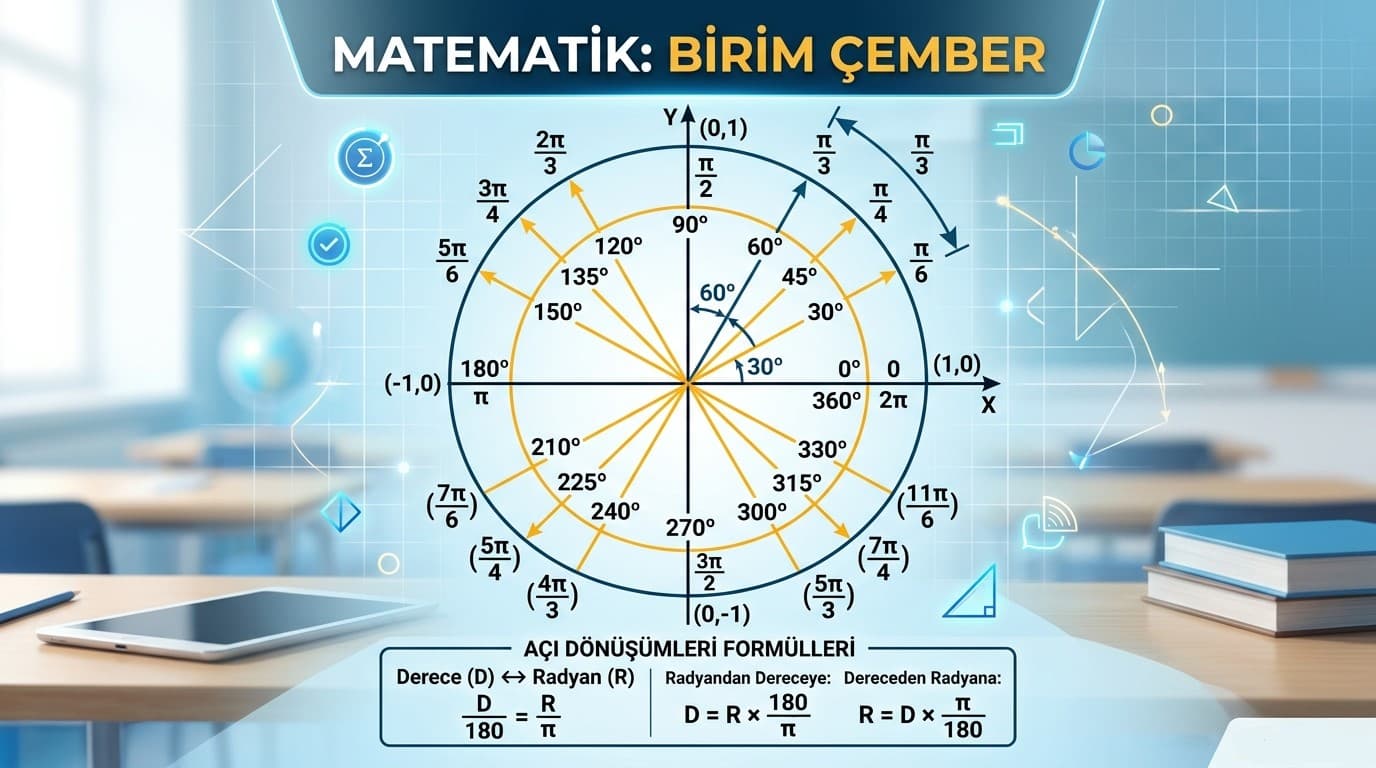 Dereceyi Radyana Çevirme Nasıl Yapılır?