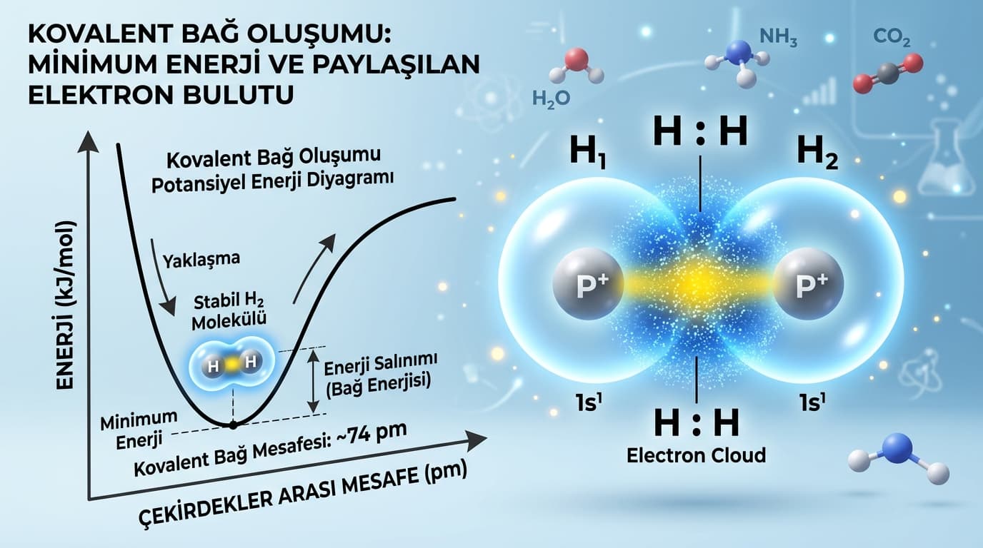 Kovalent Bağ Nedir? (Oluşumu, Özellikleri)